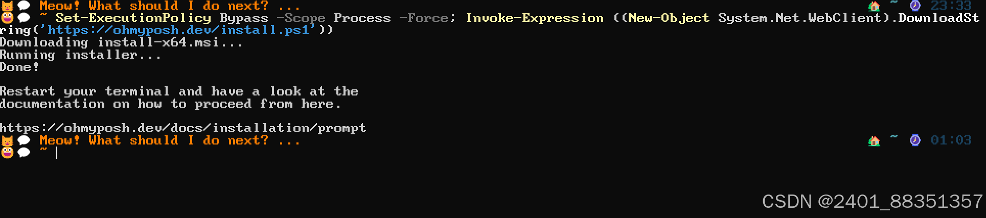 Powershell个性化设置方法以及部分问题解决方法（超详细！）_powershell字体设置-CSDN博客