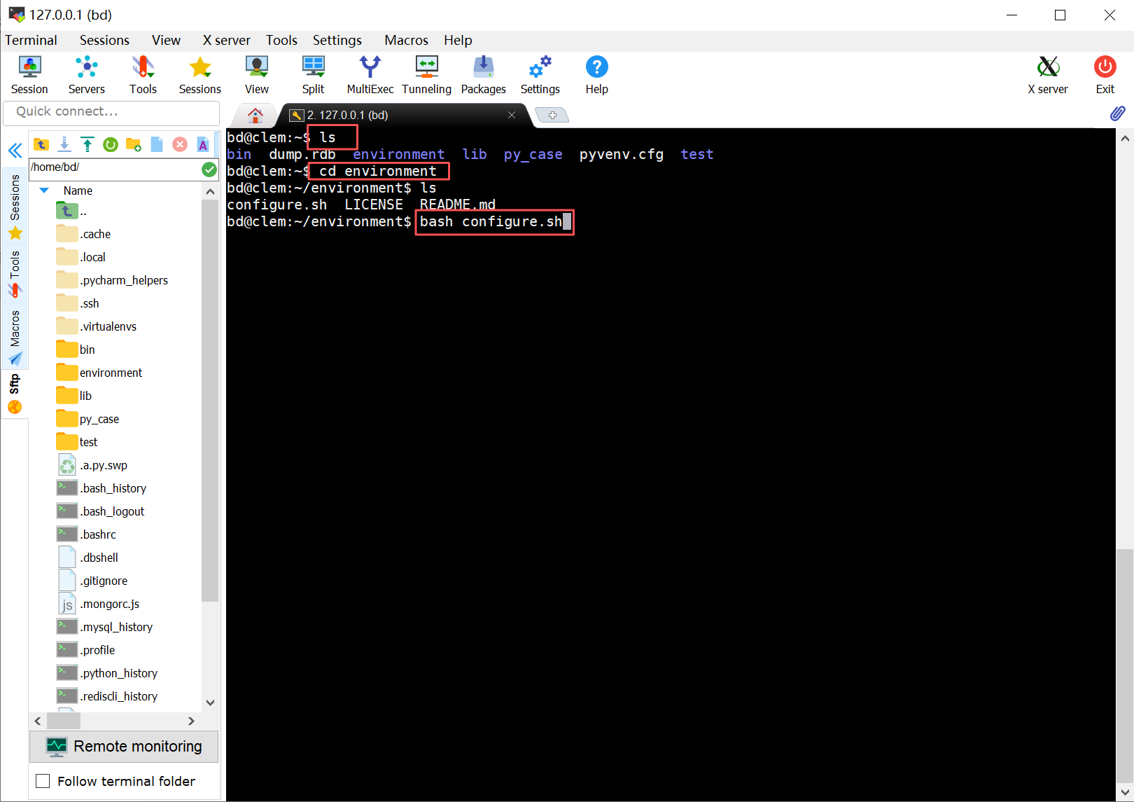 Linux系统中mysql的布置（MobaXterm）-CSDN博客