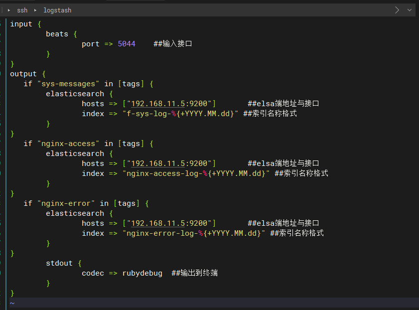 Elasticsearch+Logstash+Filebeat+Kibana部署