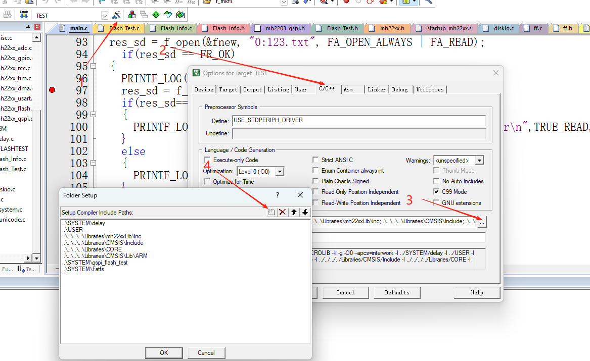 移植FatFs R0.16 到STM32及FatFs的使用注意事项