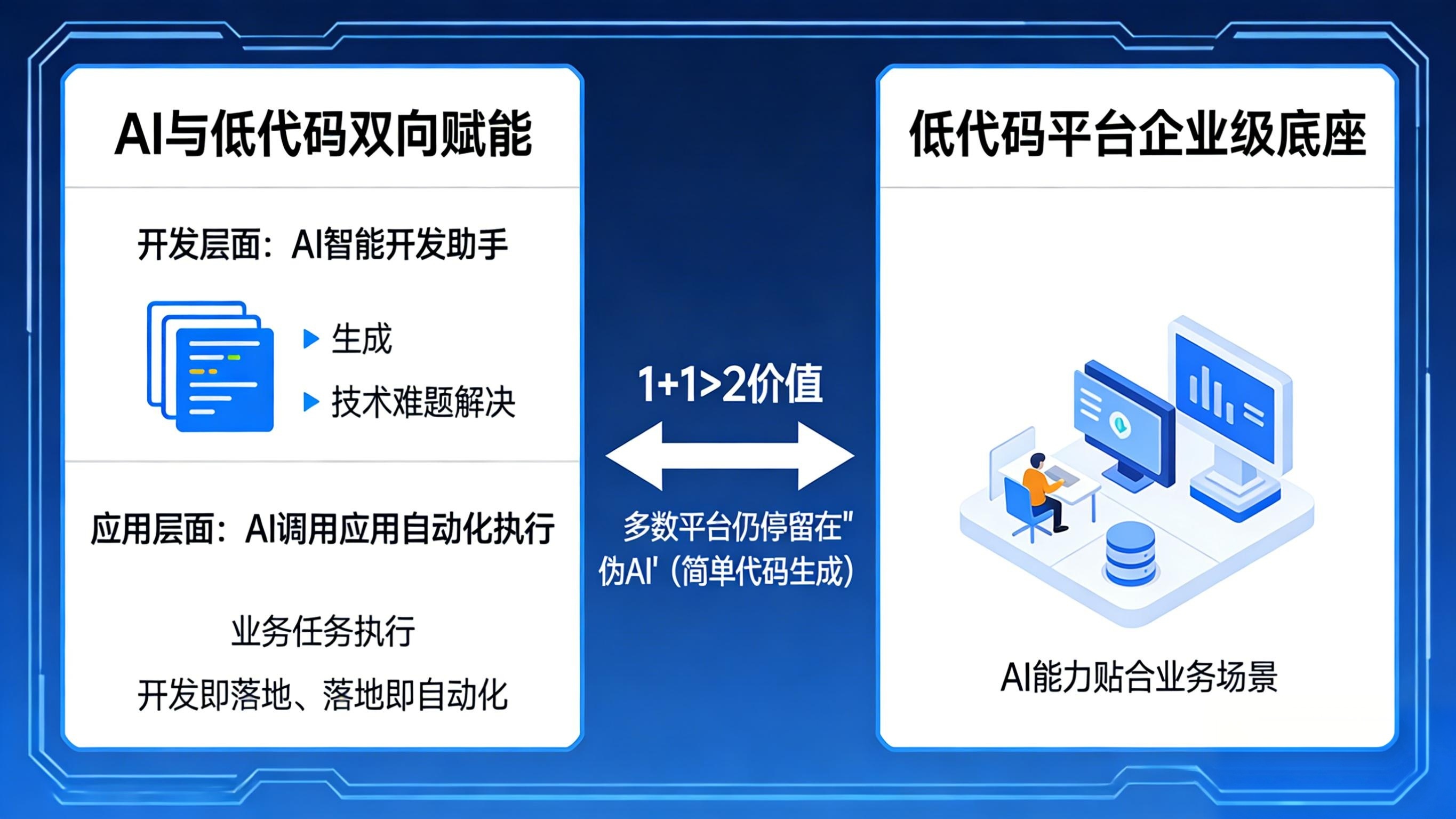  AI 与低代码双向赋能