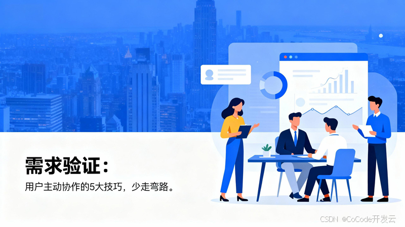 需求验证：用户主动协作的5大技巧，少走弯路。