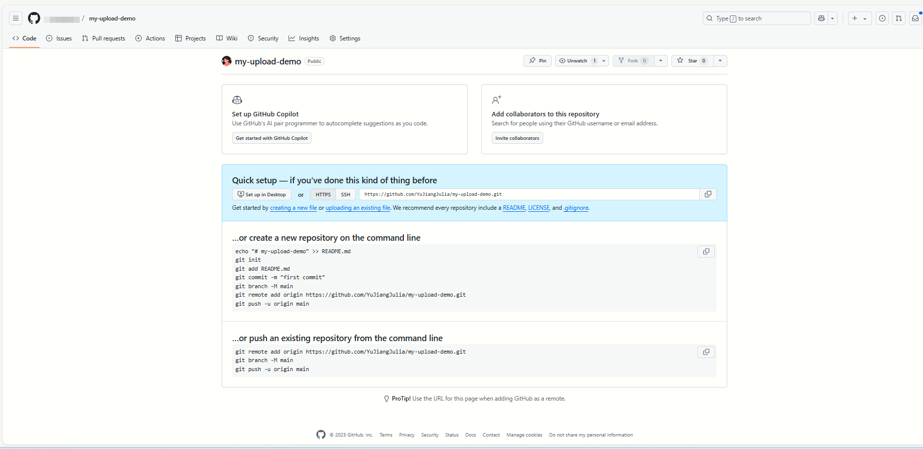 Github上传项目（手把手实操版)，简单易学！_github如何上传自己的项目