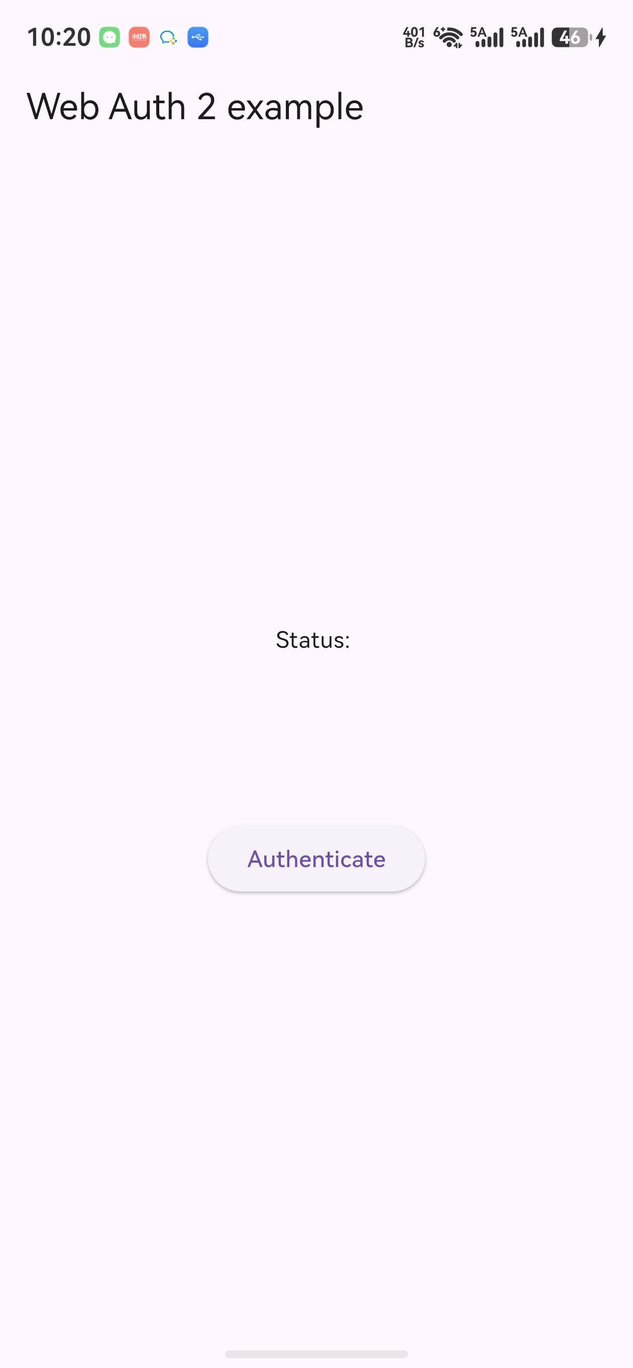 flutter_web_auth_2 鸿蒙真机：认证入口