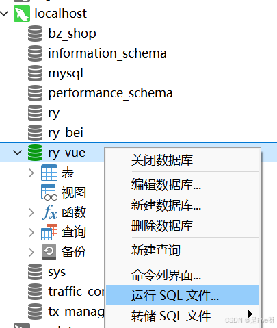 若依架构 代码生成功能操作--详细教程_若依框架代码生成详细教程