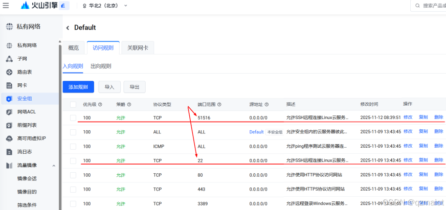 火山ECS云主机只能在WEB浏览器登陆，SSH客户端失败_火山云进不去-CSDN博客