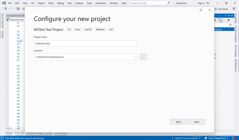 .NET 8.0 - 使用存储库模式和 Dapper 进行日志记录和单元测试的清洁架构