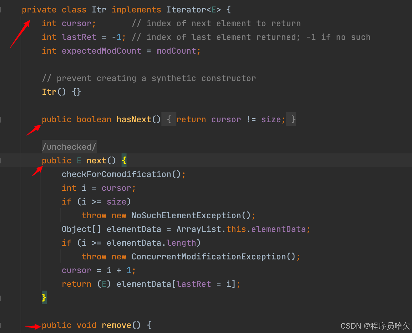 Java的ArrayList内部类的权限修饰符(public/private)，傻傻搞不清？_java private arraylist ...