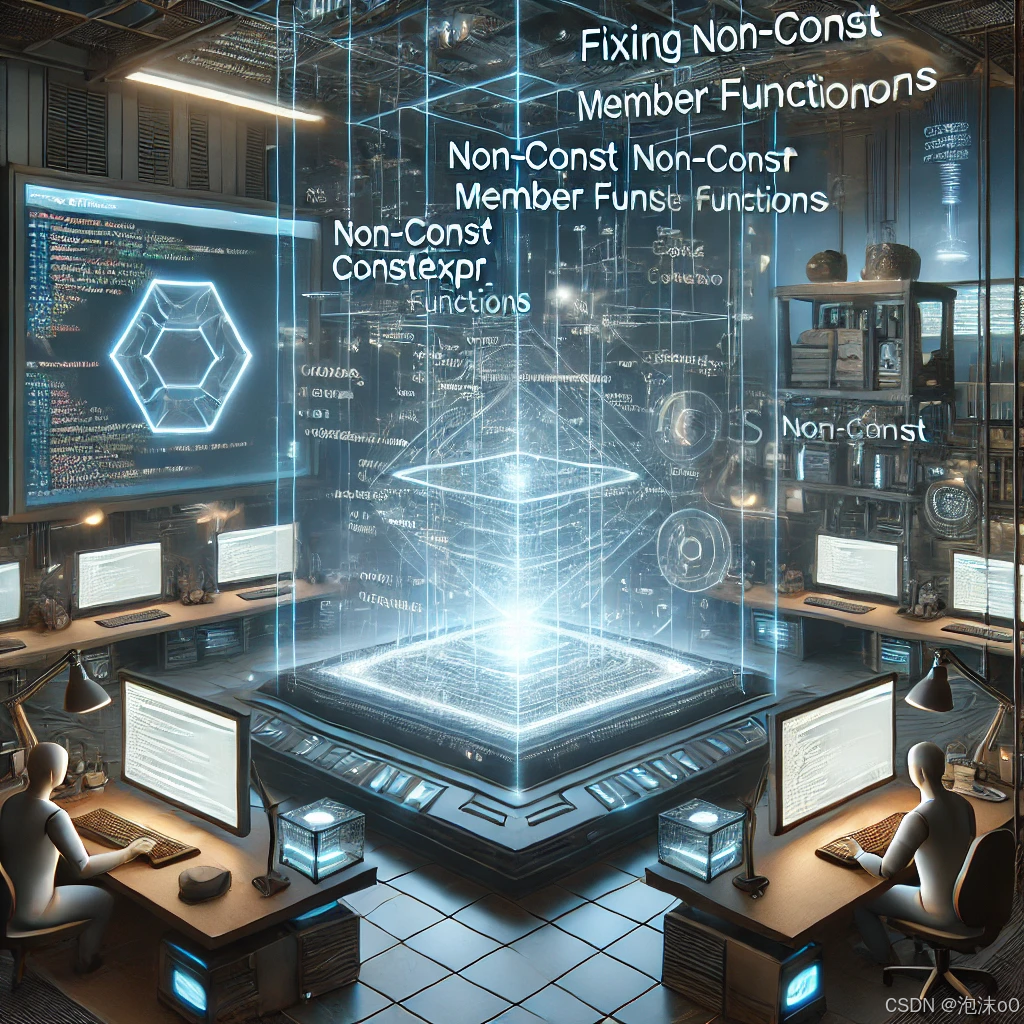 【C++14 library features】C++14下修复无const constexpr成员函数的技术详解_constexpr c++ ...