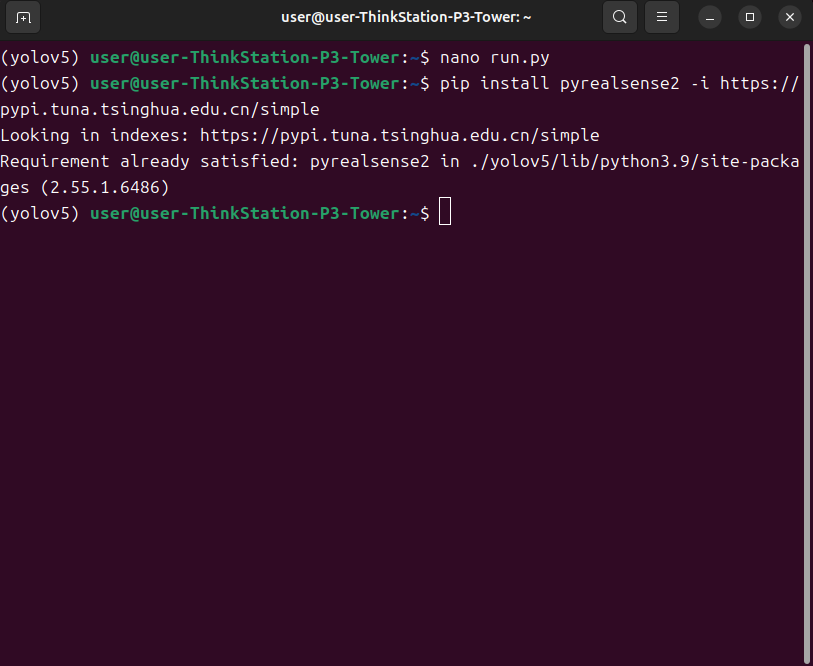Python调用D435i使用教程_realsense d435i python