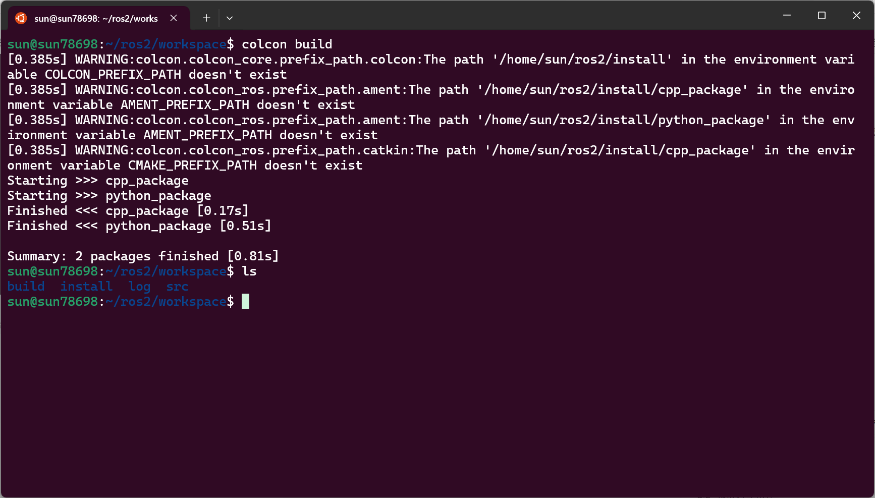 ROS2学习（四）C++及WorkSpace_ros2中cmake版本要求-CSDN博客