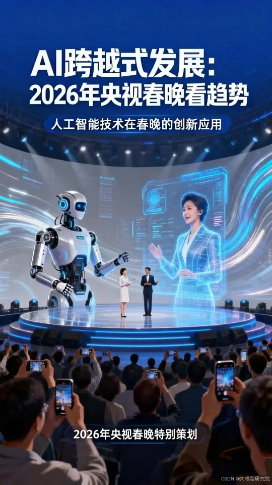 2026春晚AI揭秘:大模型、AIGC、算力如何赋能全民春节,速收藏!_人工智能与春晚-CSDN博客
