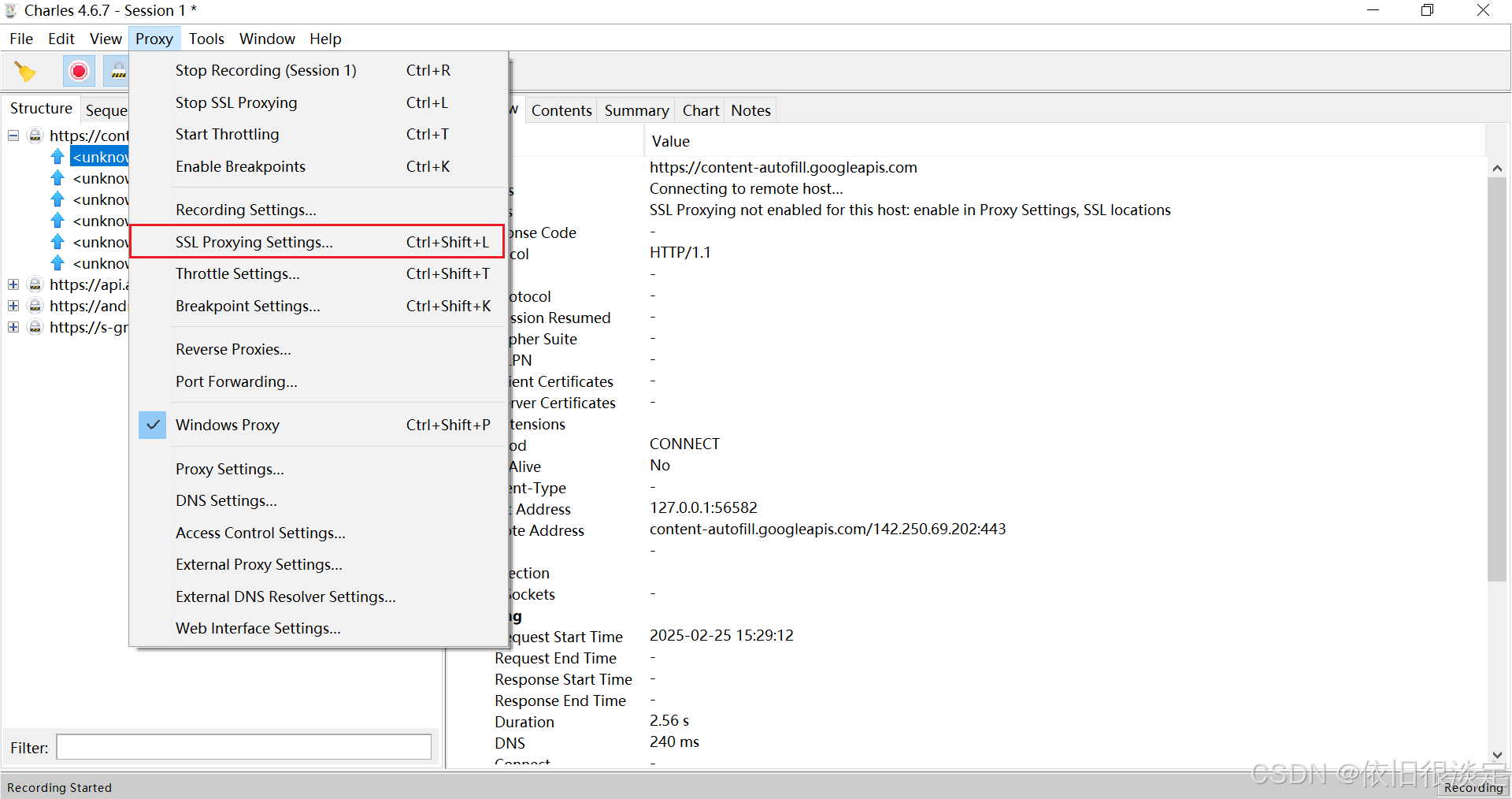 Charles代理软件抓取并解析HTTPS加密数据的使用方法（Wins）_charles加密数据怎么-CSDN博客