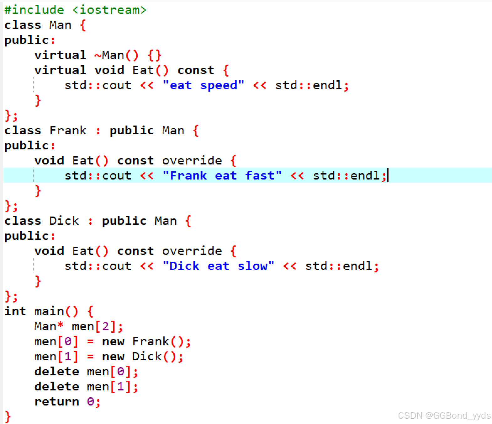 c++多态的理解和代码-CSDN博客