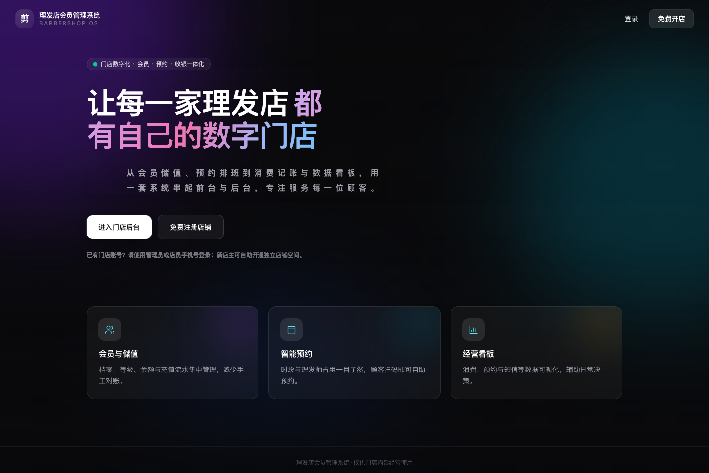 理发店数字化革命：BarbershopOS让小店秒变智能沙龙-CSDN博客