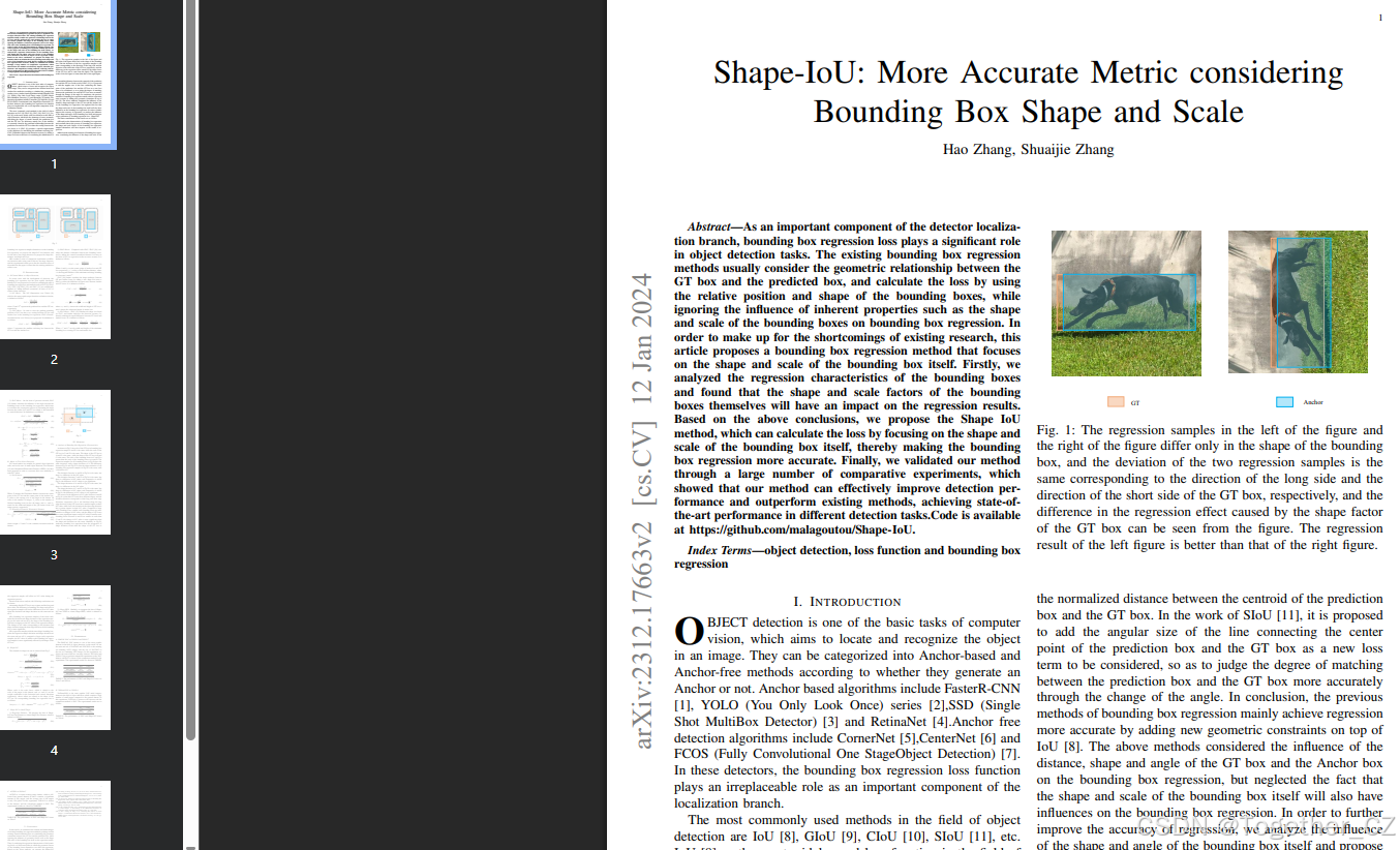 Shape-IoU: More Accurate Metric considering Bounding Box Shape and ...