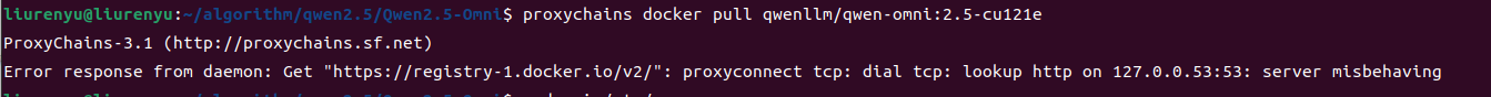 Error response from daemon: Get “https://registry-1.docker.io/v2/“ 问题解决 ...