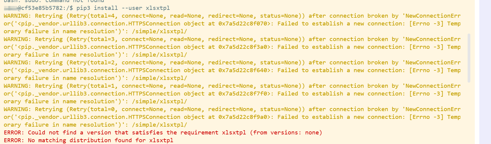 Error response from daemon: Get https://registry-1.docker.io/v2/: net ...