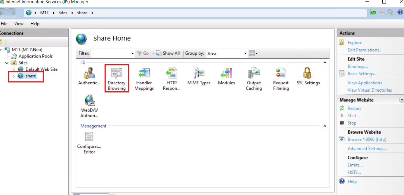 Windows WEB共享文件服务WebDAV配置_windows挂载webdav