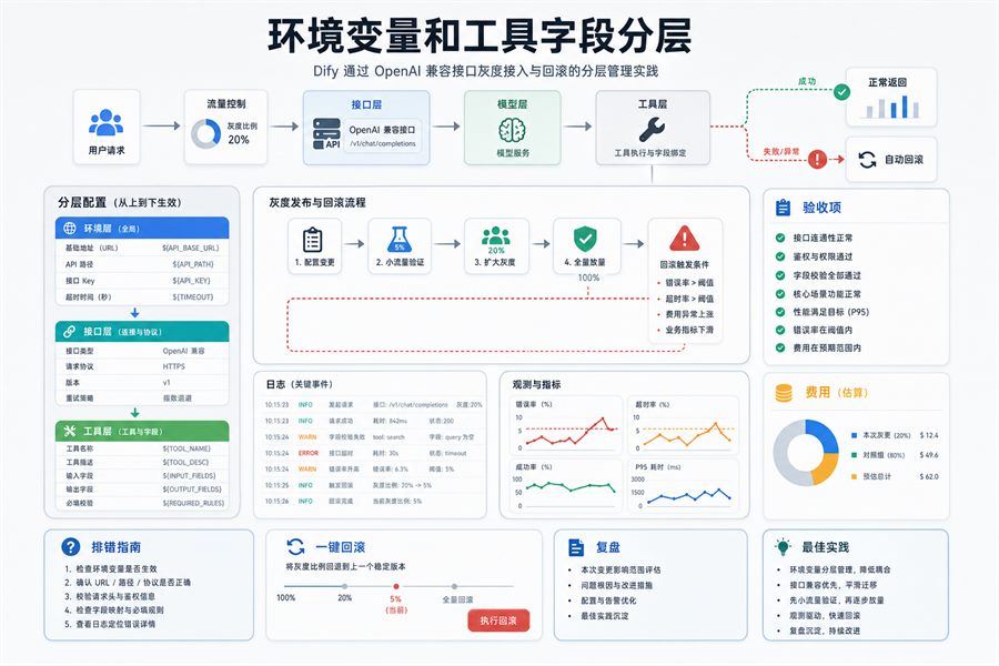 环境变量和工具字段分层