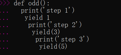 Python高级特性——生成器