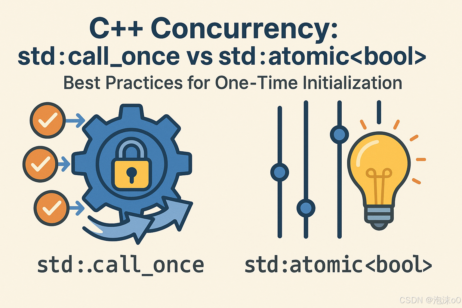 C++ 并发编程:`std::call_once` 还是 `std::atomic<bool>`?——初始化一次性操作的最佳实践-CSDN博客