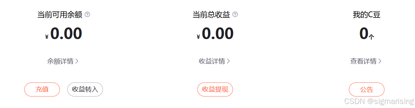无任何写作收益