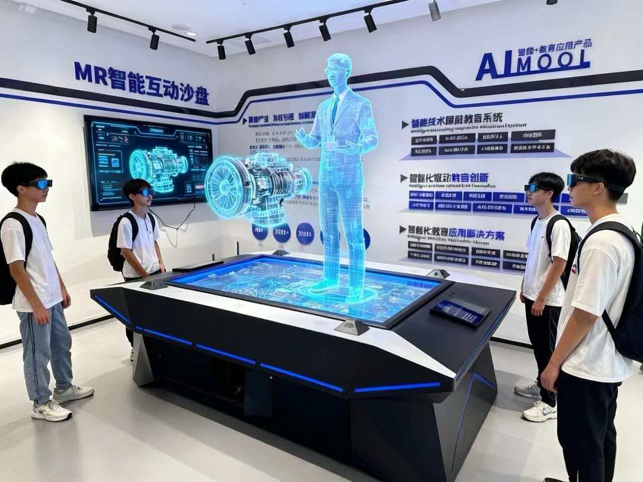 3D全息形象数字教师