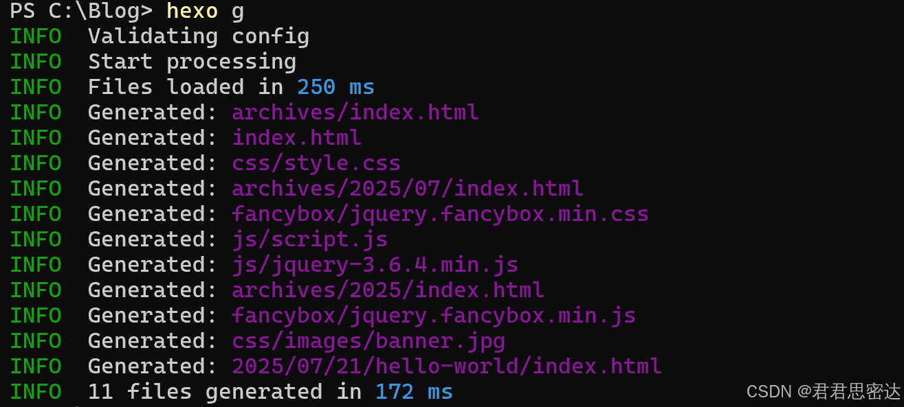 Hexo+Github搭建（超详细版本）_github博客搭建