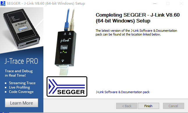 安装J-Link-8