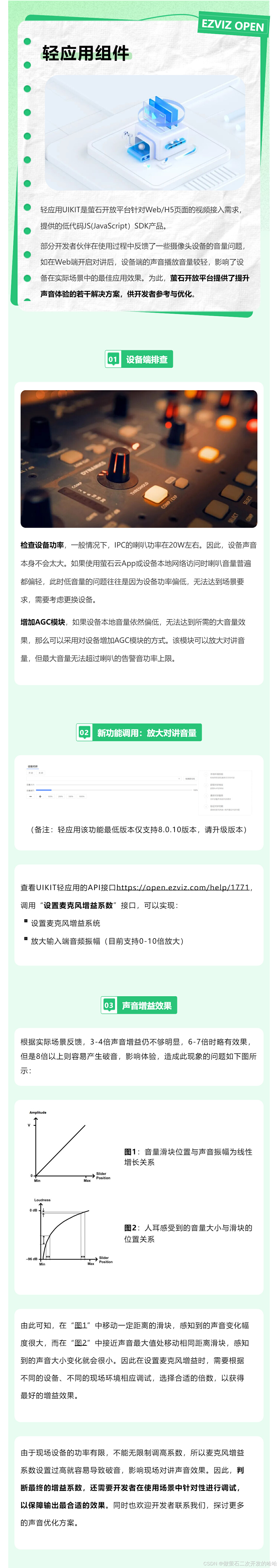 萤石开放平台 | 对讲支持麦克风增益(面向IPC设备)_萤石云摄像头对讲开发-CSDN博客
