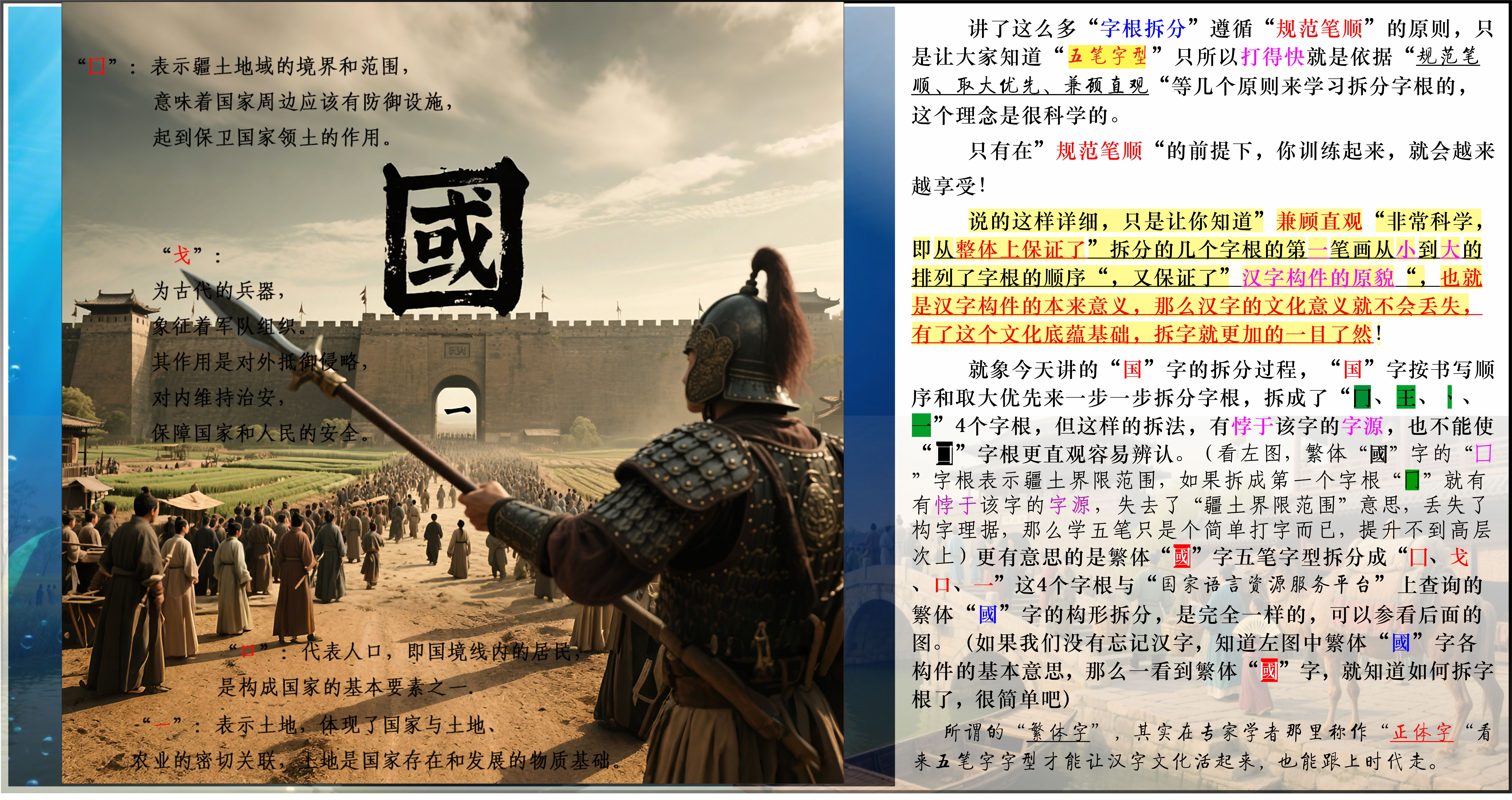 【五笔基础拆字详解】_3、“国”字-CSDN博客
