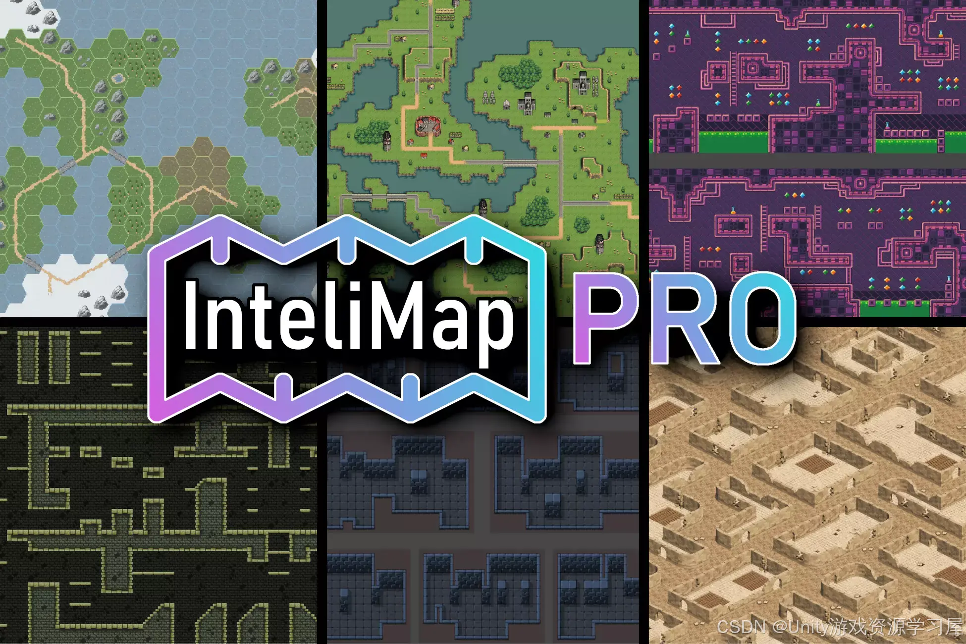 【Unity 地图生成与管理插件】InteliMap PRO 专为游戏开发者设计，旨在简化大规模世界和复杂地形的创建过程-CSDN博客