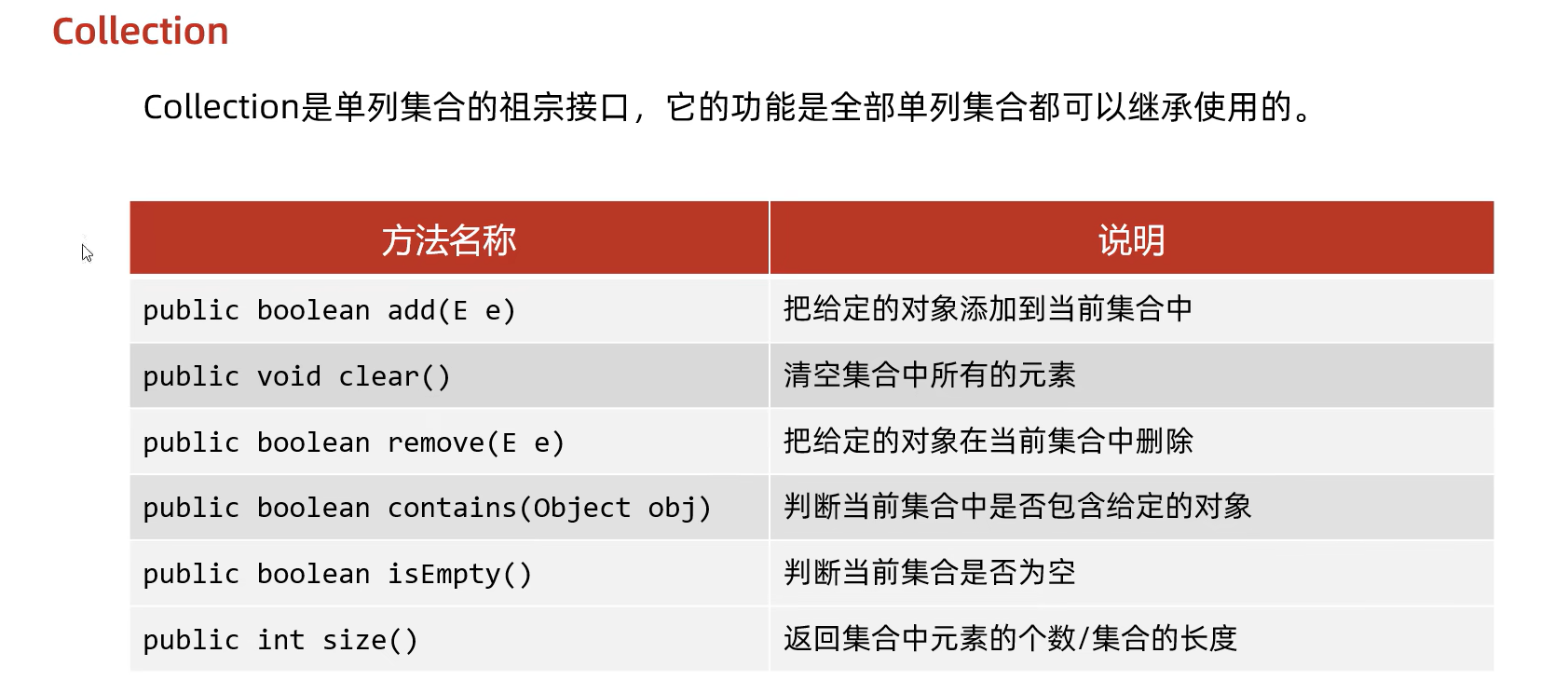 Java——4.集合：2.单列集合顶层接口Collection-CSDN博客