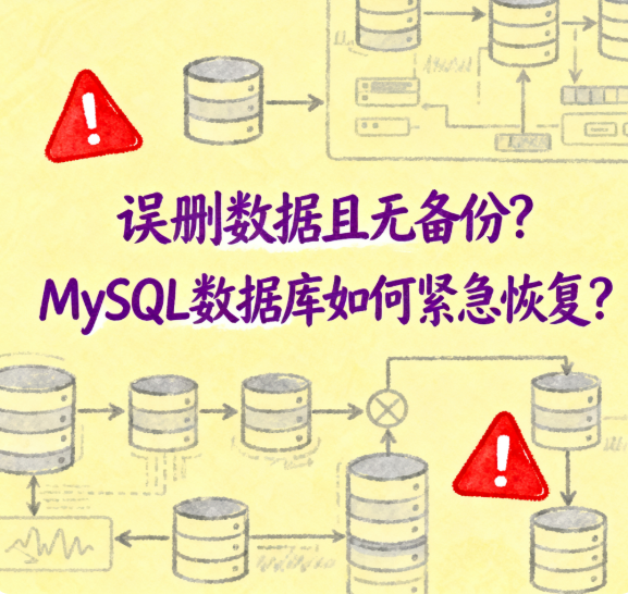 误删数据且无备份？MySQL数据库如何紧急恢复？_宝塔mysql没有备份怎么恢复-CSDN博客