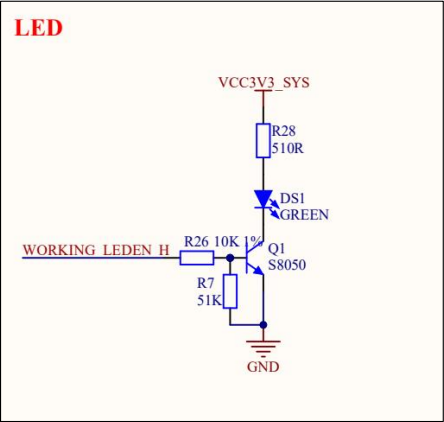 LED 原理图