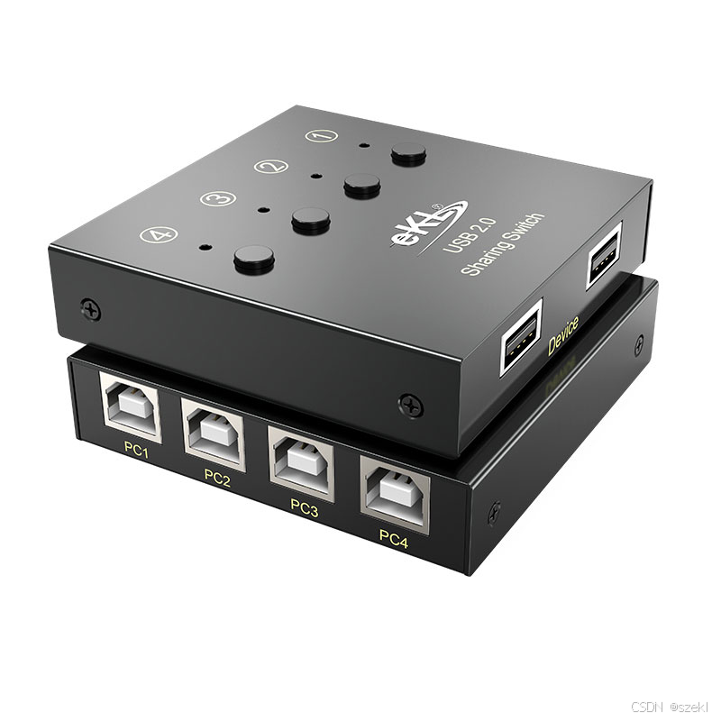 USB 切换器怎么选？4 进 4 出 USB3.0 与 4 进 2 出 USB2.0 的终极对决_办公用的usb转换器用3.0还是2.0的 ...