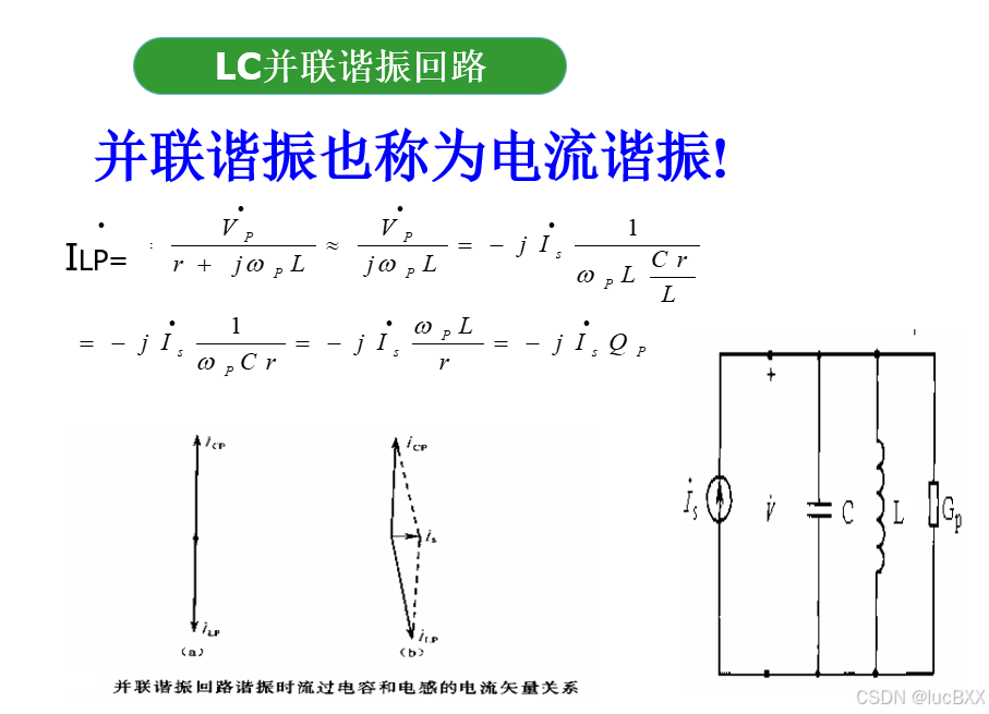 LC串并联电路_lc并联谐振电路-CSDN博客