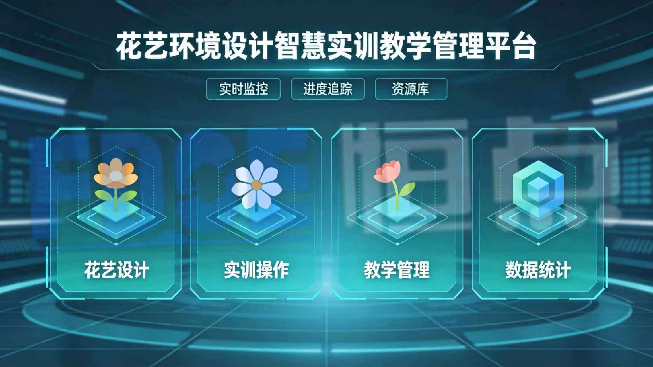花艺环境设计智慧实训教学管理平台