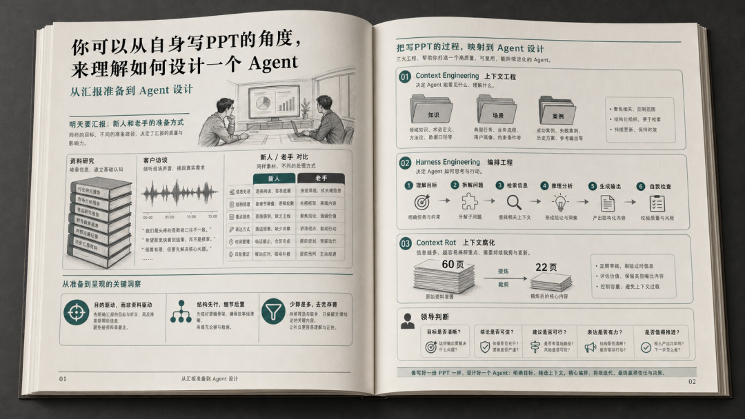 打开书页上的 Agent 设计文章封面