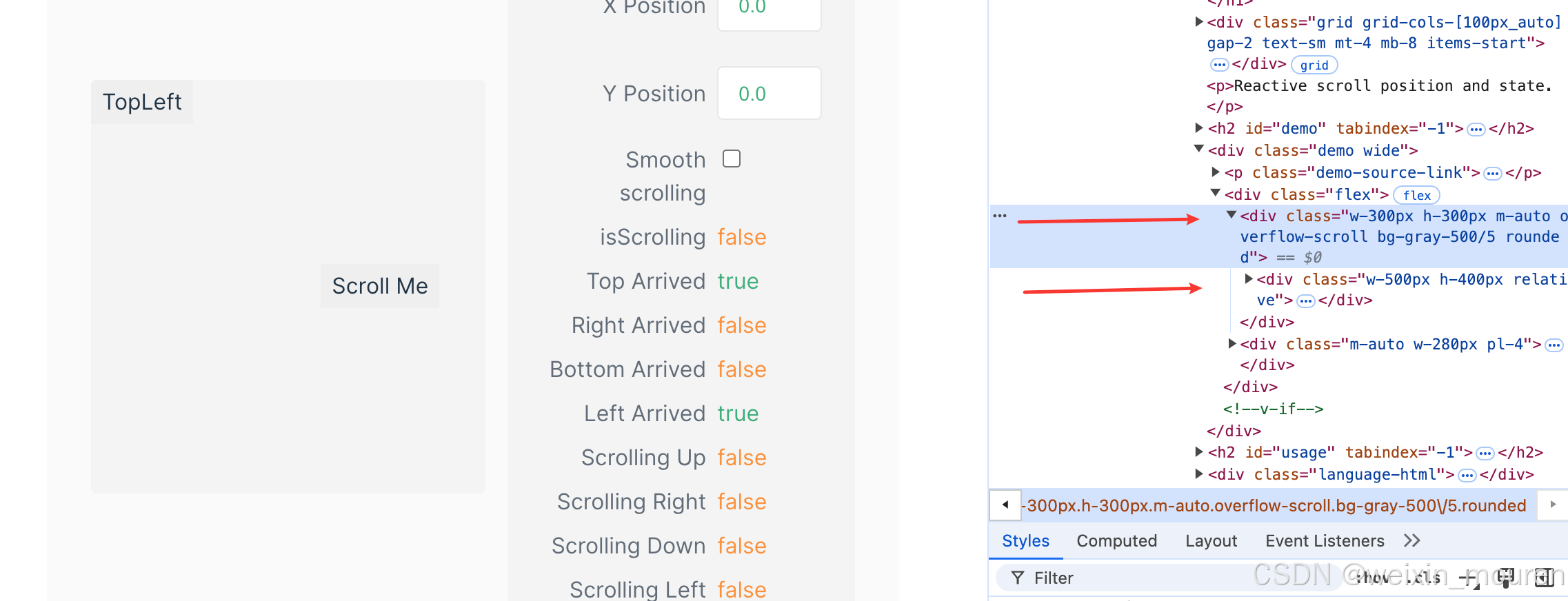 4.7 Sensors -- useScroll