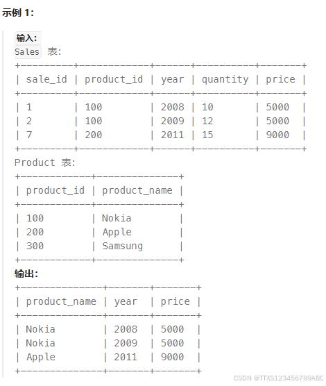 高频 SQL 50 题（基础版）_1068. 产品销售分析 I