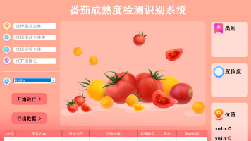 基于深度学习的番茄成熟度检测识别系统(yolo26、yolo12、yolo11、yolov8、yolov5+UI界面+Python项目源码+模型+标注好的数据集)2027毕业版封面图