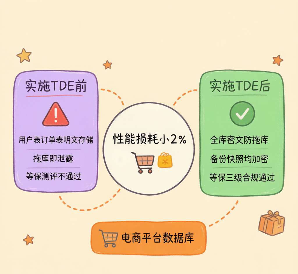 电商TDE实施前后对比