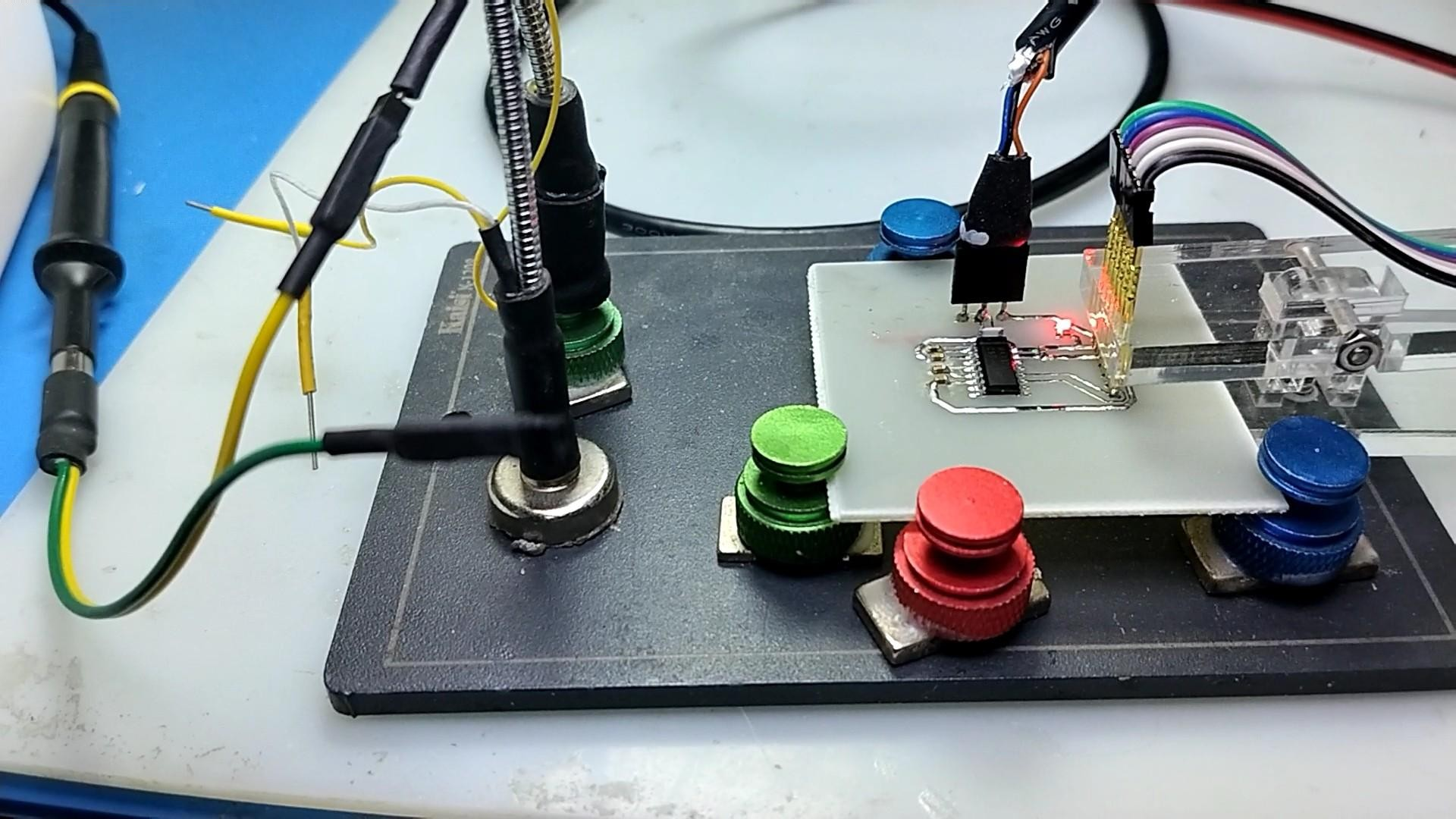 ASCII print test process