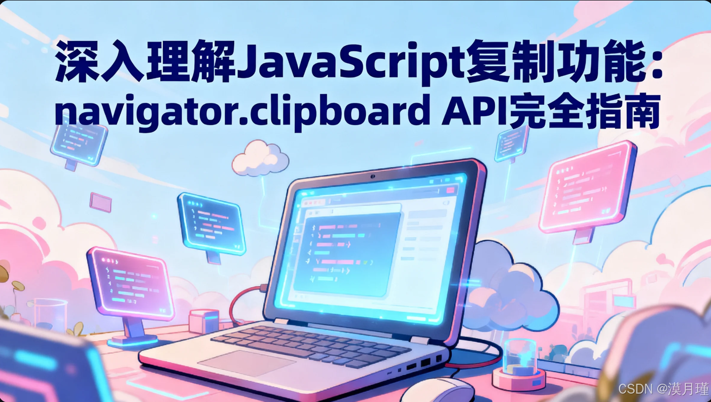 深入理解JavaScript复制功能:navigator.clipboard API完全指南-CSDN博客