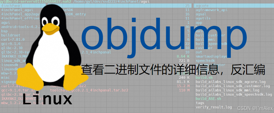Objdump Linux 【Linux】Objdump:用于显示二进制文件的详细信息,支持反汇编机器代码、显示符号表、节信息、调试信息等_objdump安装-CSDN博客