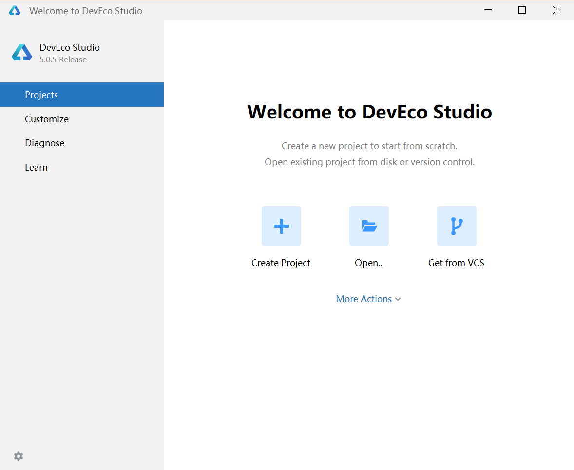 ![请插入截图：DevEco Studio SDK Manager 界面，展示已安装的 SDK 和 Toolchains]
