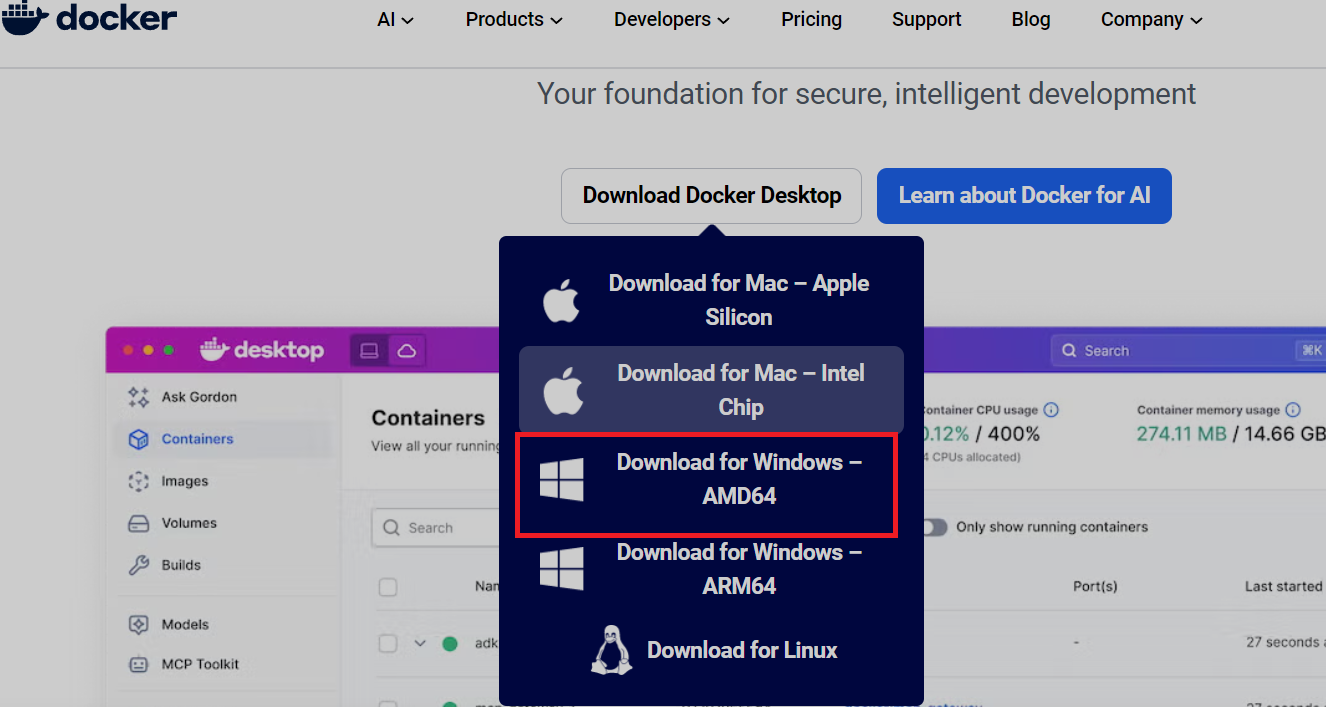 Ollama+openwebUI的windows10/11部署方案，利用docker desktop中的docker compose快速部署，外行人快速上手本地大语言模型安装_ollama docker