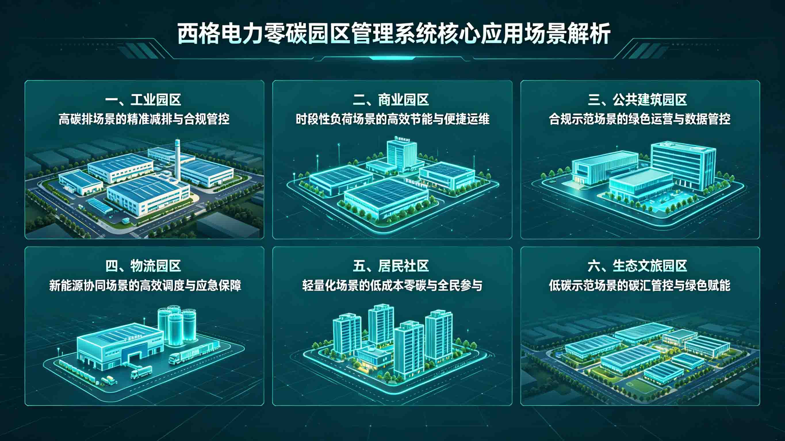 场景全覆盖,赋能无边界——西格电力零碳园区管理系统核心应用场景解析_零碳园区的应用场景-CSDN博客